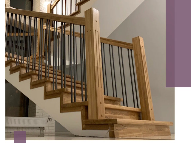 Реставрация деревянных и металлических лестниц в Батайске