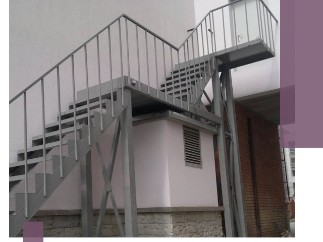 Монтаж пожарных лестниц под ключ в Батайске с гарантией качества