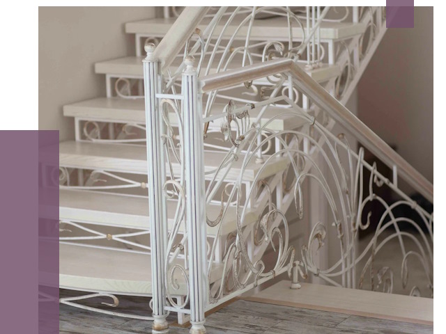 Изготовление кованых лестниц на заказ в Батайске от 86029 руб. | ПРОЛЁТ-Бтс