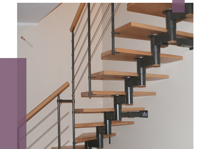 Изготовление модульных лестниц в Батайске от 11386 руб. 