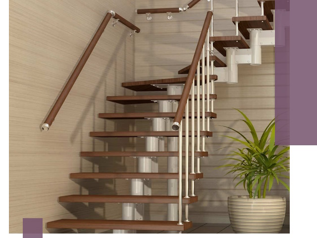 Изготовление модульных лестниц под ключ в Батайске