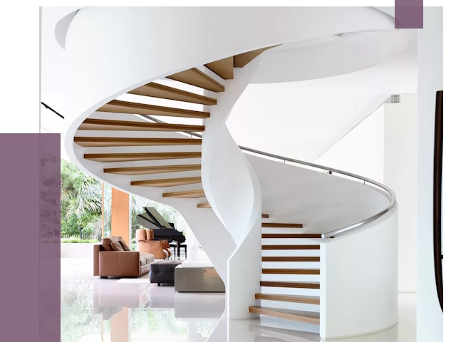 Винтовые лестницы в Батайске под ключ от 48075 руб. | ПРОЛЁТ-Бтс