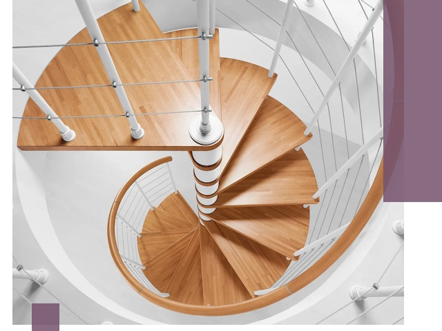 Изготовление винтовых лестниц под ключ в Батайске