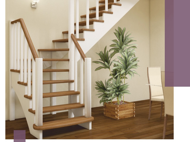 Г-образные лестницы под ключ в Батайске — изготовление и монтаж