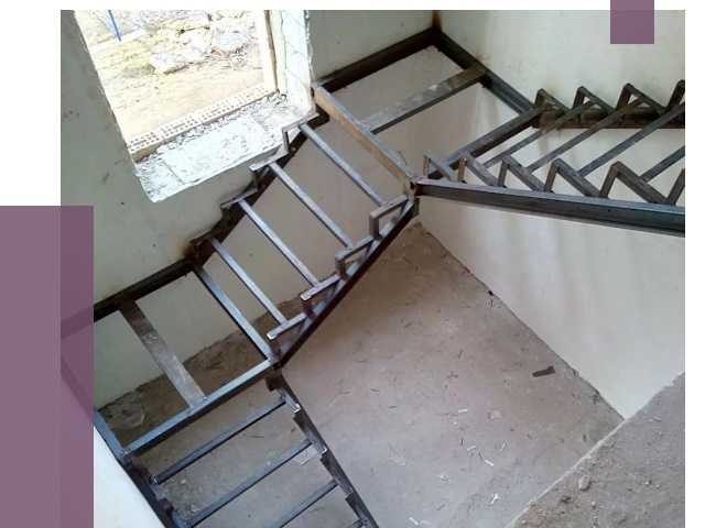 Монтаж лестниц на металлокаркасе в Батайске от 12651 руб. — ПРОЛЁТ-Бтс