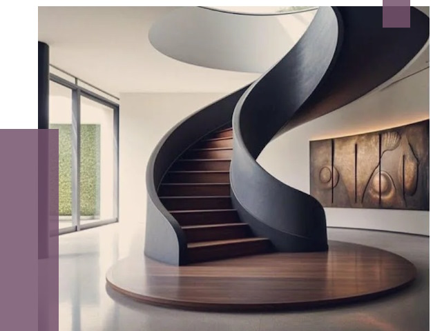 Элитные лестницы под заказ в Батайске от 187239 руб. — ПРОЛЁТ-Бтс
