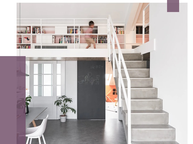 Лестницы для двухуровневой квартиры в Батайске от 174587 руб. | ПРОЛЁТ-Бтс