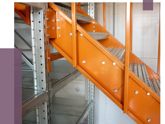 Лестницы для склада в Батайске от 75908 руб. — решения | ПРОЛЁТ-Бтс