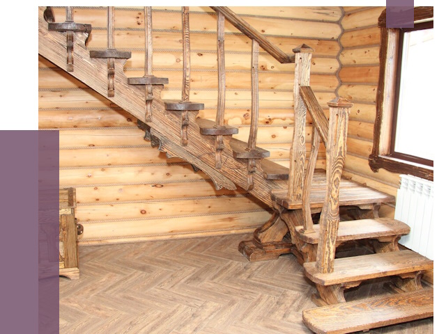 Лестницы в баню в Батайске от 18926 руб. — изготовление | ПРОЛЁТ-Бтс