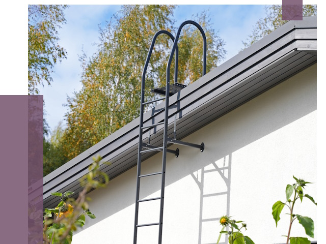 Лестницы на крышу в Батайске от 18926 руб. — монтаж и монтаж ПРОЛЁТ-Бтс