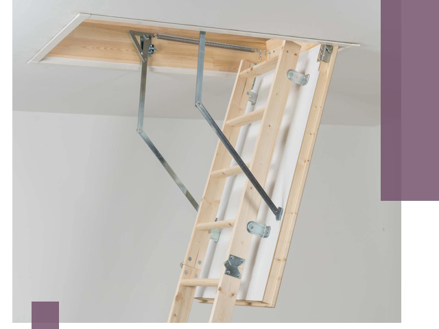 Установка чердачной лестницы под ключ в Батайске