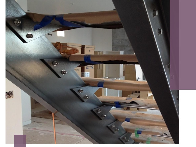 Усиление лестничных конструкций и усиление опор в Батайске