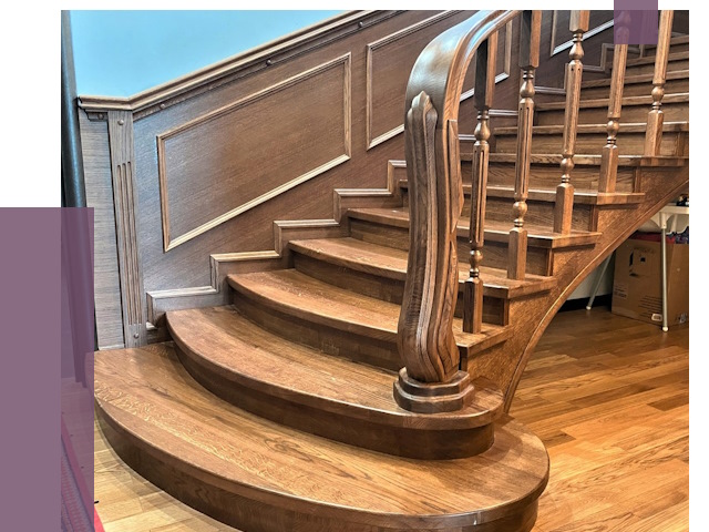 Дубовые лестницы под ключ в Батайске от 174587 руб. — ПРОЛЁТ-Бтс