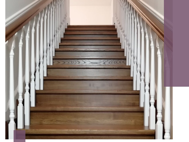 Лестницы из ясеня на заказ в Батайске — изготовление и монтаж