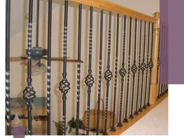 Изготовление и монтаж кованных перил в Батайске под ключ
