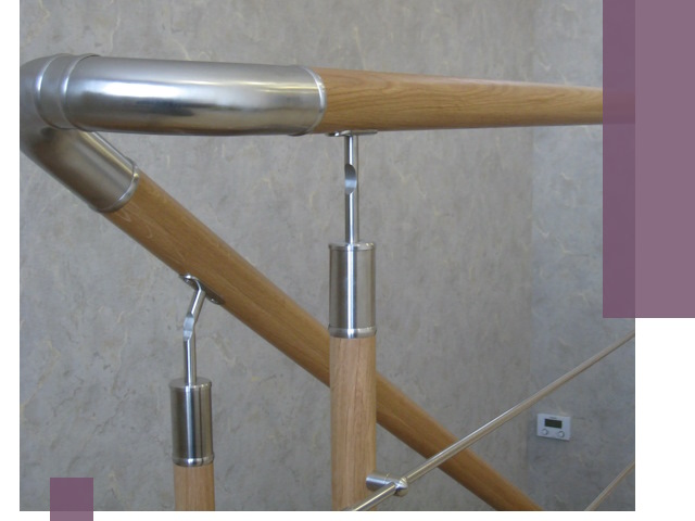 Комбинированные перила на заказ в Батайске — монтаж и производство