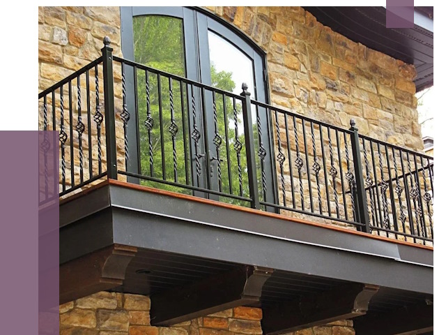 Балконные ограждения в Батайске от 7945 руб. — купить | ПРОЛЁТ-Бтс
