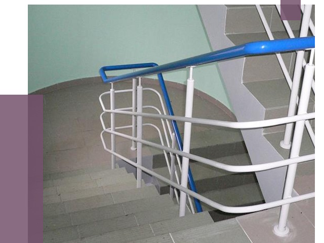 Перила в подъезде в Батайске — установка и замена от 7338 руб. | ПРОЛЁТ-Бтс