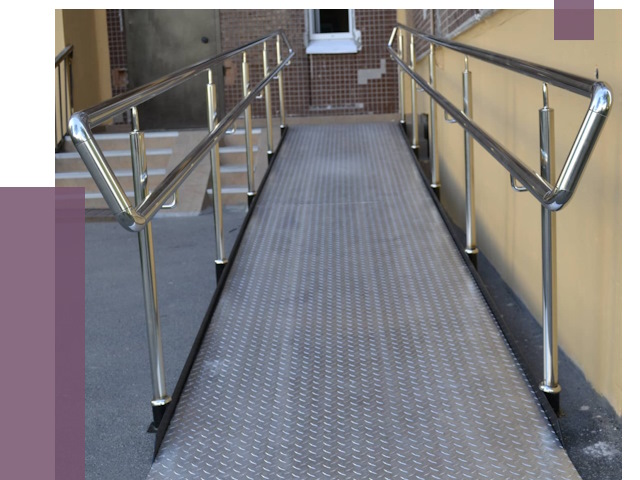 Пандусы в Батайске от 12145 руб. — установка для инвалидов | ПРОЛЁТ-Бтс