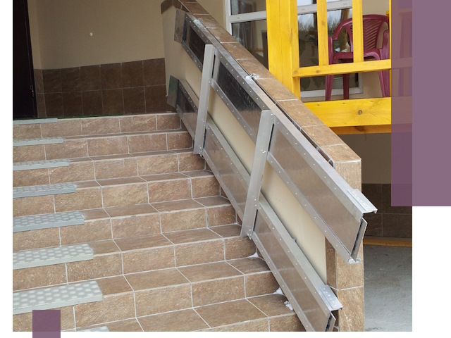 Откидные пандусы под ключ в Батайске — монтаж и демонтаж