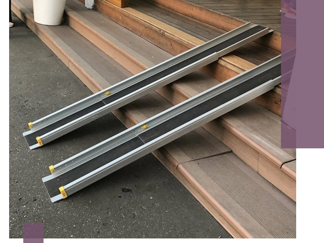 Телескопические пандусы под ключ в Батайске — изготовление и монтаж