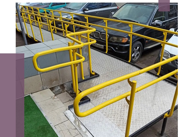 Стационарные пандусы в Батайске от 12145 руб. | ПРОЛЁТ-Бтс