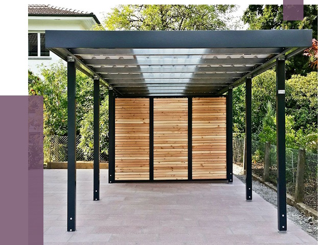 Отдельно стоящие навесы во дворе в Батайске от 79450 руб. | ПРОЛЁТ-Бтс