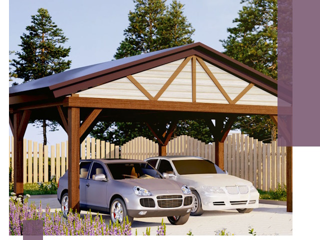 Навесы для автомобиля в Батайске — изготовление и монтаж