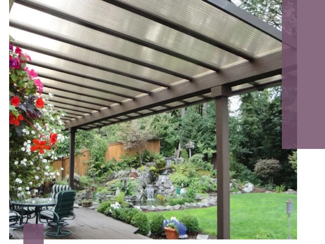 Навесы из поликарбоната под ключ в Батайске быстро и надёжно