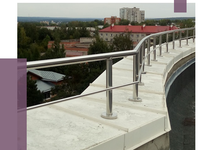 Парапеты и ограждения кровли в Батайске от 4909 руб. 