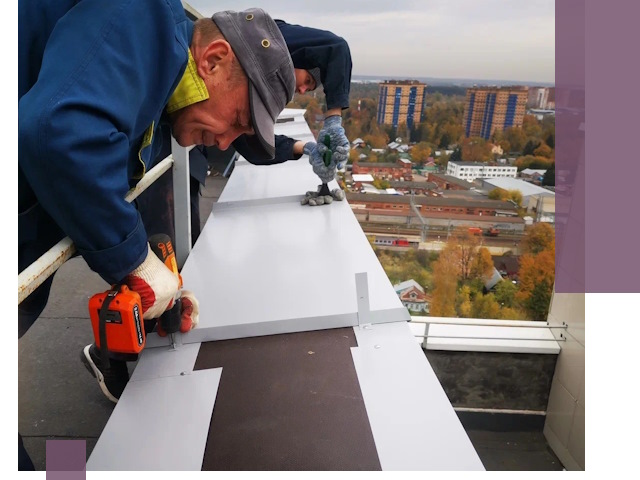 Монтаж парапетов в Батайске — установка прочных металлических ограждений