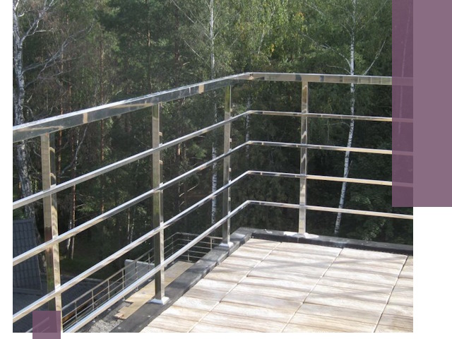 Парапеты из нержавеющей стали в Батайске — изготовление и монтаж