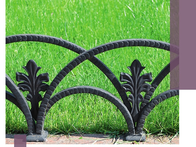 Декоративные металлические бордюры под ключ в Батайске