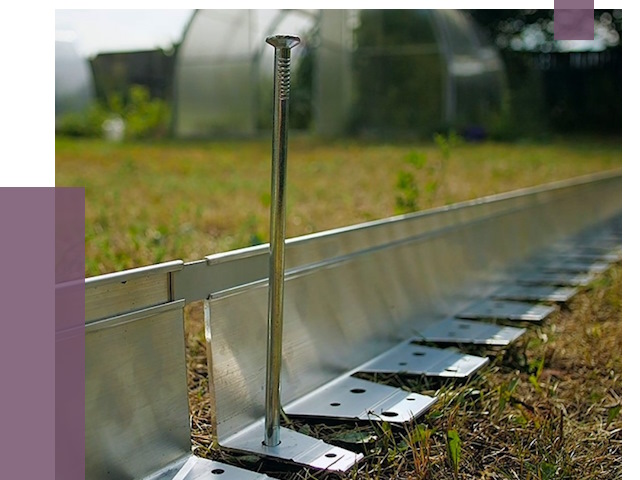 Металлические бордюры для газона в Батайске от 4251 руб. | ПРОЛЁТ-Бтс