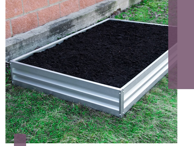 Металлические бордюры для грядок в Батайске: прочность и аккуратность