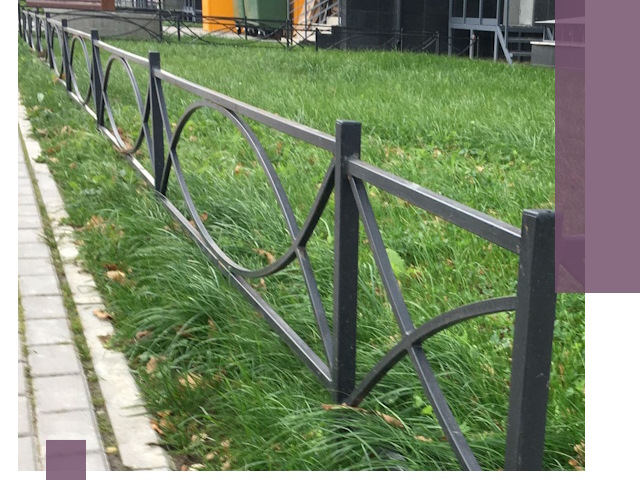 Газонные ограждения из металла в Батайске — монтаж и продажа