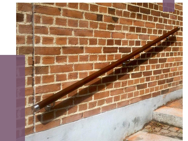 Изготовление пристенных поручней в Батайске от 4403 руб. — ПРОЛЁТ-Бтс