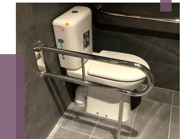 Поручни для санузлов в Батайске от 4251 руб.  | ПРОЛЁТ-Бтс